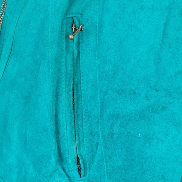 VINTAGE 100% LEATHER JACKET - Picture 15 of 16